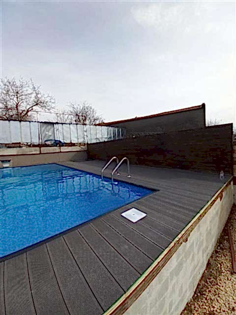 Havuz kenarı çit kaplama