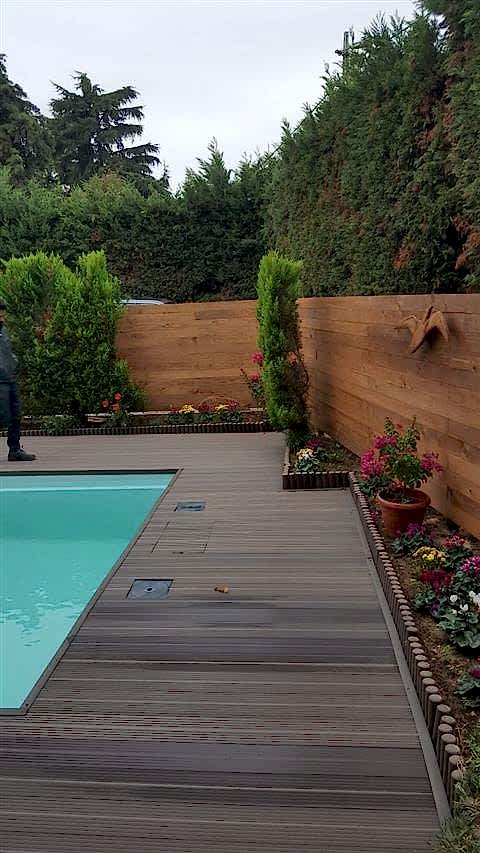 Havuz kenarı deck kaplama