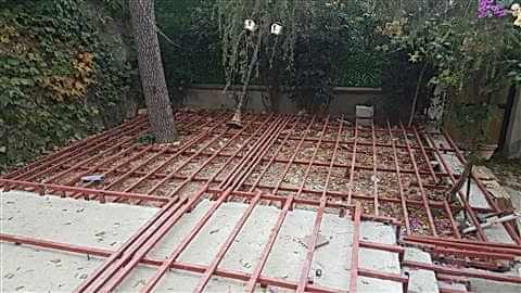 Havuz kenarı kompozit deck uygulama