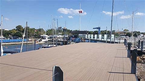 Liman kompozit deck uygulama