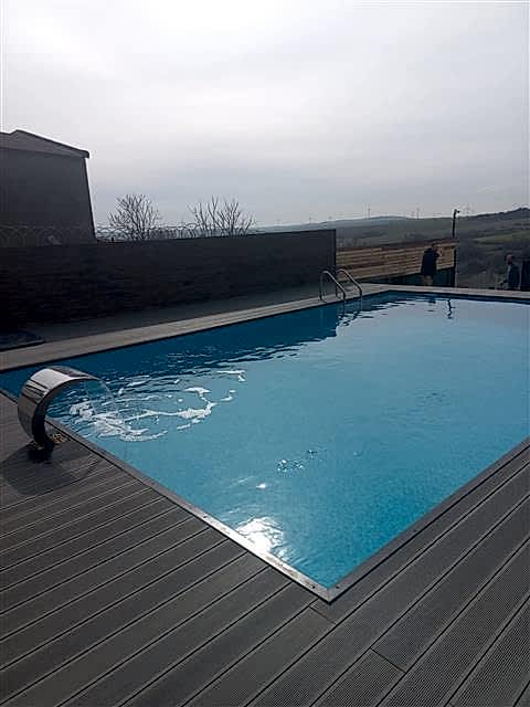 Özel havuz deck kaplama