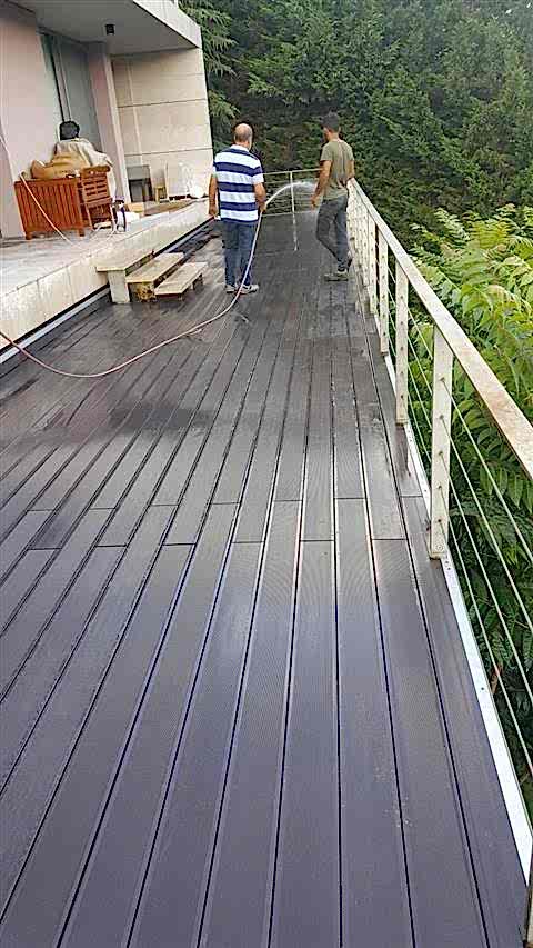 Suya dayanıklı deck kaplama