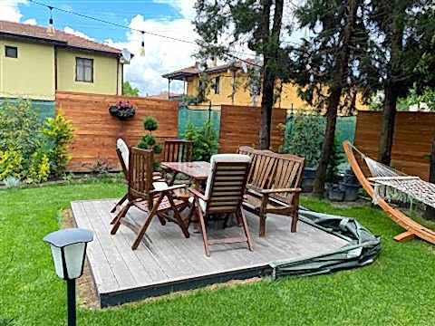 Yaşam alanı zemin deck kaplama