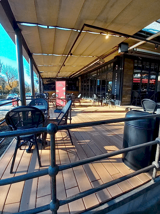 En Popüler Kafe Zemin Kaplama Parkesi Olan Ahşap Malzemedeki Yenilikler.